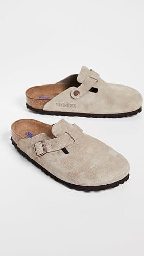 Birkenstock Boston Clog,Taupe Suede,41 N EU thumbnail 6