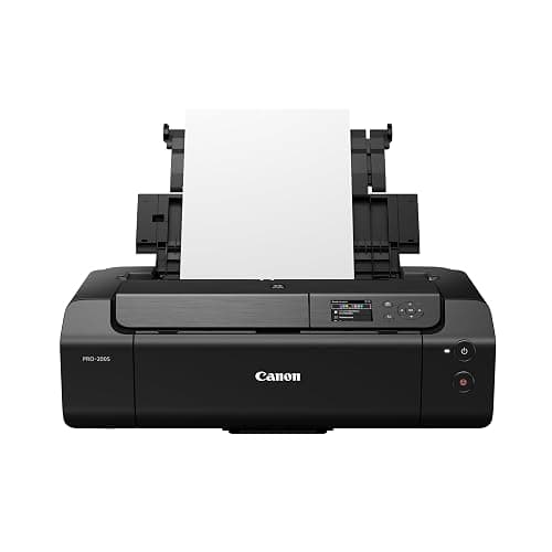 Canon PIXMA PRO-200S Professional 13" Wireless Inkjet Photo Printer with 3.0" Color LCD Monitor, 8-Color Dye-Based Ink, Black thumbnail 6