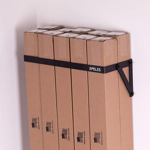 Epeles Backdrop Storage Rack, Mat Black, One Size - Black thumbnail 8