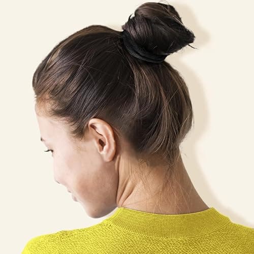 150PCS Hair Ties, IKOCO Black Hair Ties for Women No Damage, Cotton Seamless Ponytail Holders for Thick Hair thumbnail 7