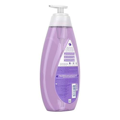 Johnson's Bedtime Baby Bath with Soothing NaturalCalm Aromas, Hypoallergenic & Tear-Free Liquid Baby Bath Formula, No Parabens, Sulfates, Dyes, or Phthalates, 27.1 fl. oz thumbnail 7