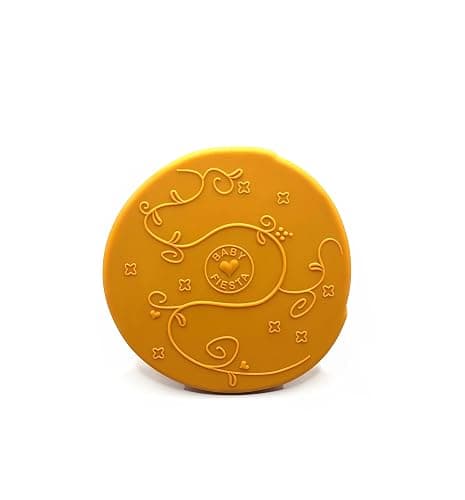 Mexican Baby Teether, Silicone Teething Toy for Teeth Relief, Soothing Grip for 3+ Months, BPA-Free (Concha) thumbnail 2