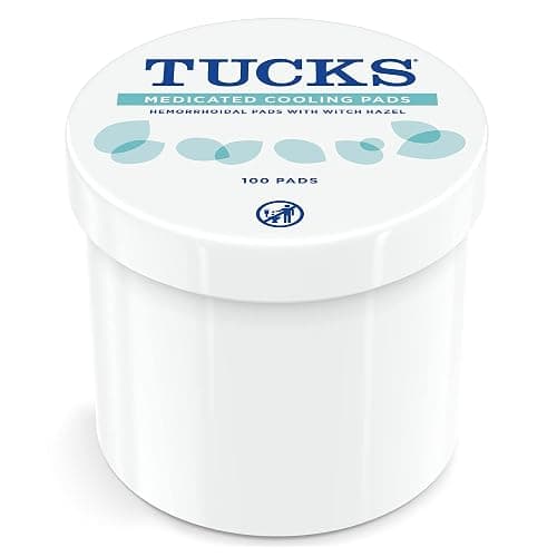 TUCKS Medicated Cooling Pads, 100 Count – Pads with Witch Hazel, Cleanses Sensitive Areas, Protects from Irritation, Hemorrhoid Treatment, Medicated Pads Used By Hospitals thumbnail 6