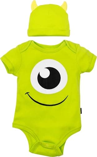 Disney Cosplay Baby Bodysuit and Hat Set Newborn to Infant Sizes (Newborn - 24 Months) - Image 1