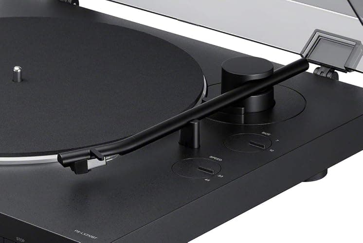 Sony PS-LX310BT Bluetooth Turntable with built-in Phono Pre-Amp, 2 speeds and 3 gain modes, Black thumbnail 3