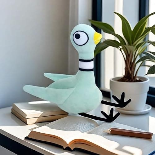 New 12 "Pigeon Plush Soft Filled Bird Filled Animal Toy Soft and Durable, Plush Toy for Boys and Girls, Children's Gift, Home Decoration thumbnail 5