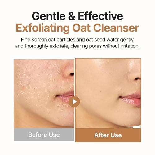 PURITO Oat Exfoliating Cleanser for Sensitive Skin, 5.07 fl.oz | Daily Face Wash, Gentle Scrub Clay, Pore Minimizing Panthenol, Hydrating Oat Seed Water, Vegan & Non-Comedogenic thumbnail 2