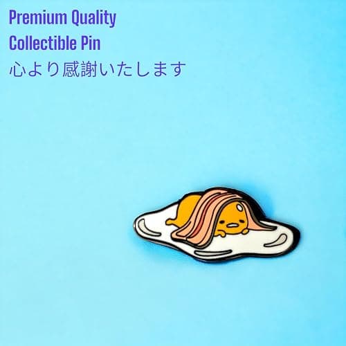 Gudetama Pin The Lazy Egg Pin gudetama enamel pin gudetama pin hard enamel thumbnail 2