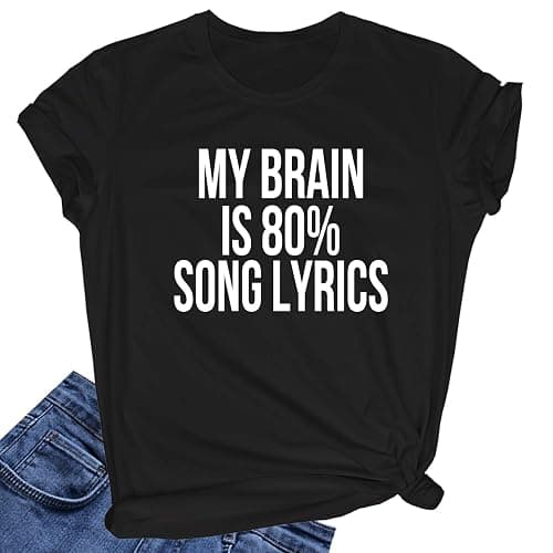 LOOKFACE Women Cute T Shirt Junior Tops Teen Girls Graphic Tees - Image 1