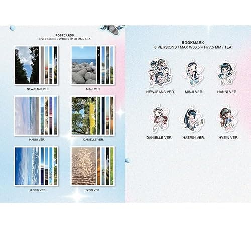NewJeans - 2nd EP Get Up [Bunny Beach Bag ver.] Album (NEWJEANS ver.) + 3 Extra Photocards Set thumbnail 8