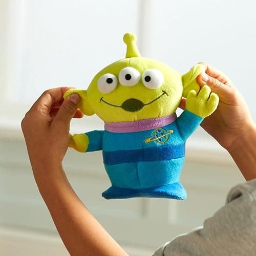 DISNEY STORE Official Toy Story Plush, Alien, Iconic Cuddly Toy Character with Embroidered Eyes and Soft Plush Features, Suitable for All Ages thumbnail 2