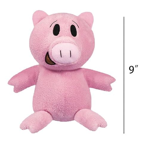 New Blue Elephant and Pink Pig Plush Toys,for Boys and Girls Animal Toys,Christmas Valentine's Day Room Decoration Party Gifts (2PC) thumbnail 6