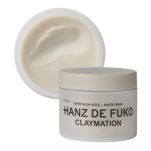 HANZ DE FUKO Claymation | Premium All Natural Clay-Wax Hybrid Styling Product with High Hold Matte Finish | All Hair Types | 56g - Image 1