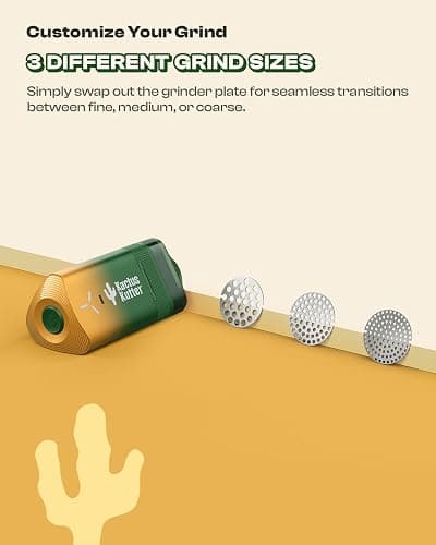 KactusKutter K2 Pro Electric Kitchen Grinder Automatic 3g Portable Spice Mill, Battery Powered Rechargeable Grinder For Kitchen Grinding up to 3 Grams - Gradient Green thumbnail 7