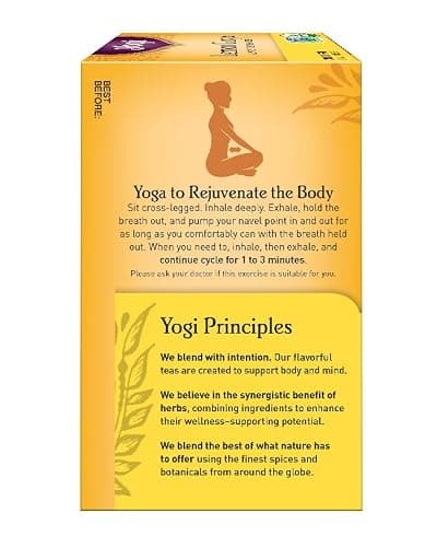 Yogi Tea Lemon Ginger Tea Bags, 16 ct thumbnail 5