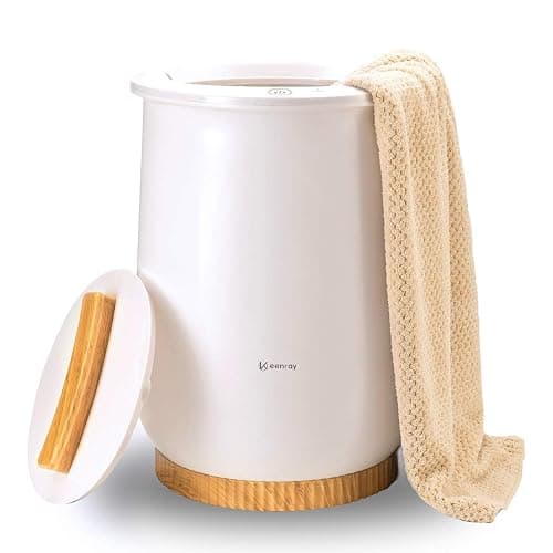 Keenray Towel Warmer, Luxury Towel Warmer Bucket, Large Towel Warmer for Bathroom, Auto Shut Off, Fits Up to Two 40"X70" Oversized Towels, Bathrobes, Blankets, PJ's and More, CL1 - Image 1