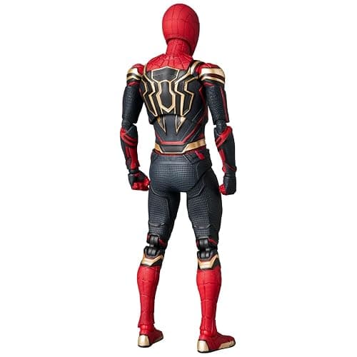 Medicom Toy MAFEX No.245 Spider-MAN Integrated Suit Action Figure Approx. 150mm (6 in) Non-Scale Fully Painted Marvel Collectible Figure thumbnail 4