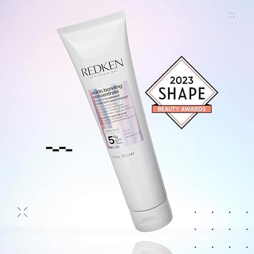 Redken Bonding Leave In Conditioner for Damaged Hair | Hair Repair | Strengthens Weak and Brittle Hair | Acidic Bonding Concentrate | Leave In Treatment | For All Hair Types - 5.1 Fl Oz (Pack of 1) thumbnail 5