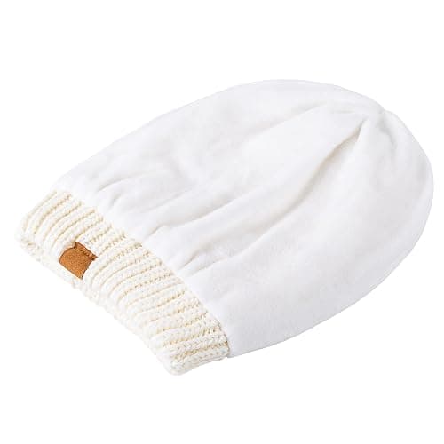 REDESS Slouchy Beanie Hat for Men and Women Winter Warm Chunky Soft Oversized Cable Knit Cap thumbnail 2