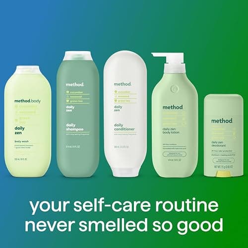 Method Body Lotion, Daily Zen, Cucumber, Seaweed + Green Tea notes, 24 Hours of Moisture, 14 oz thumbnail 7