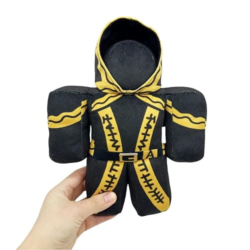 Forsaken Taph Plushie, Stuffed Toy, Plush Toy Decor, Game Gifts, Gaming, Black, Gold (25cm) thumbnail 5