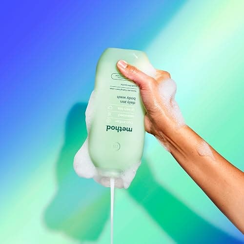 Method Body Wash, Daily Zen, Shower Gel, Vibrant Cucumber, Seaweed and Green Tea Scent, Pack of 1, 532ml thumbnail 5
