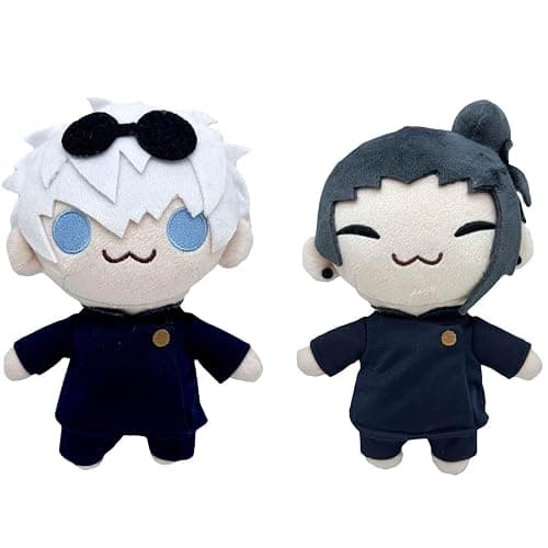 Cekalue Anime Plush Doll Classic Stuffed Figure Pillow Doll Gift for Fans - Gojo Satoru - one size thumbnail 4