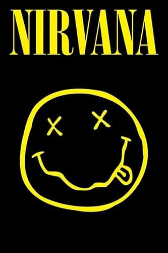 Pyramid International Live Nation Nirvana Maxi Poster (Smiley Face Design) 61cm x 91.5cm - Official Merchandise - Image 1