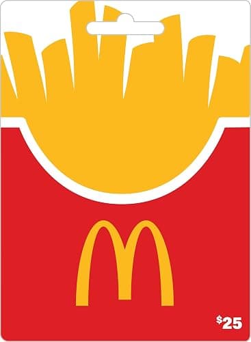 McDonald's Physical Gift Card - $25 - Image 1