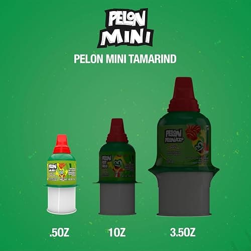 Pelon Pelo Rico Mini Tamarind Candy, 0.45 oz, 18 Count (Pack of 1) thumbnail 9