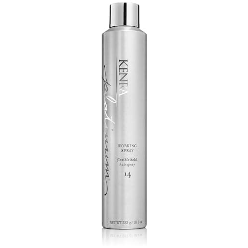 Kenra Professional Platinum Working Spray 14 | Flexible Hold Hairspray | Fast-Drying, Non-Sticky | Creates Volume & Texture | Leaves Hair With Frizz-Free Shine | All Hair Types - Image 1