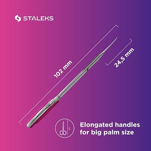 Staleks Pro Smart 41/3 Profi Nagelhautschere mit Haken – präzise & hygienisch thumbnail 3