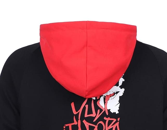 Yuji Itadori Anime Hoodie Cosplay Kostüm 3D Gedruckt JJK Hoodie Pullover Sweatshirt Pullover für Herren Damen thumbnail 2