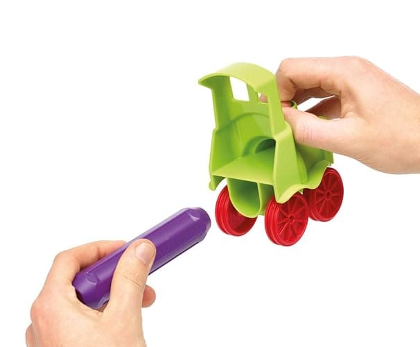 SmartMax My First Animal Train STEM Magnetic Discovery Play Set with Moving Train and Soft Animals for Ages 1-5 thumbnail 5