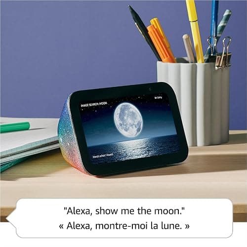 Amazon Echo Show 5 Kids (newest model), Designed for kids, with parental controls, Galaxy thumbnail 5