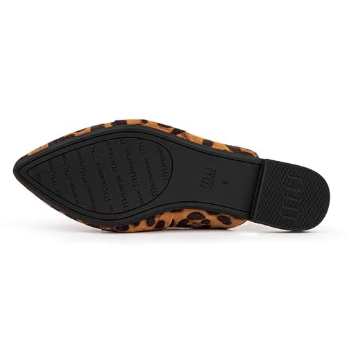 MUSSHOE Mules for Women Flats Comfortable Pointed Toe Slip on Women Mules Flats… thumbnail 5