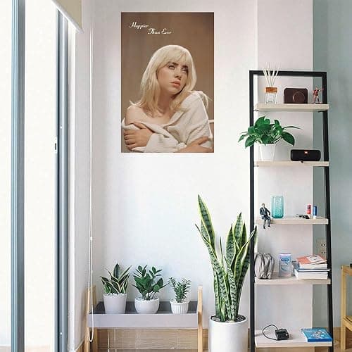 Billie Eilish - Music Poster (Happier Than Ever - Album Cover) (Size: 24" x 36") (Poster & Strip Set) thumbnail 4