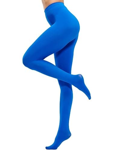 CozyWow Women's 80D Soft Opaque Tights, High Waist Solid Color Womens Tights with 30+ Colors - Image 1
