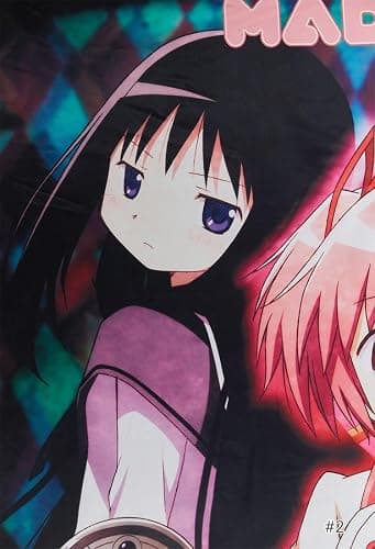 Micotaku Officially Licensed Puella Magi Madoka Magica Tapestry – 2 Designs Anime Game Room Wall Hanging 60X40 Inch thumbnail 6