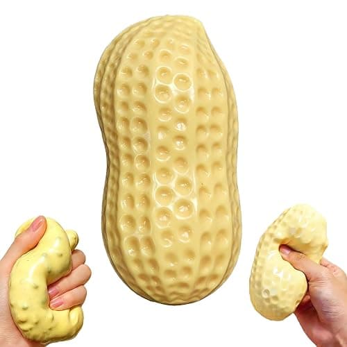 Crunchy Peanut Squishy, Slowing Rising Crunchy Squishy Stress Ball | crunchy peanut squishy, Soft Slow Rising Squishy Party Favors Birthday Gifts Adults - Image 1