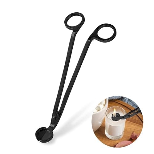 Candle Wick Trimmer, Wick Clipper Cutter Scissor for Scented Candles Lovers, Stainless Steel Candle Accessories for Oil Lamp - Image 1