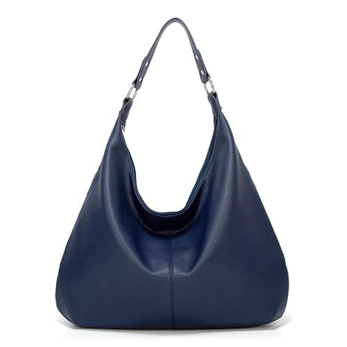 Ashioup Women's Tote Bag Vintage PU Leather Handbags for Women Hobo bags Tote Shoulder Bag with Zipper - Image 1