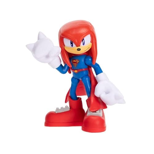 DC X Sonic Collectable 2.5 Inch Scale Action Figures Knuckles Silver Rouge Dr. Eggman Featuring Multiple Points of Articulation for Action-Packed Posing thumbnail 2