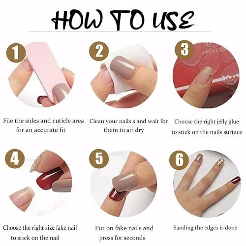 Oval Press on Nails Short Round Fake Nails Cute Acrylic Nails with Swirl Flower Designs Stick on False Nails Full Cover Yellow Nude Nails for Women Girls 24pcs thumbnail 6