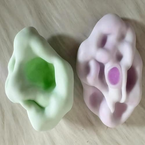 Coconut Oil Stress Ball , Fidget Squishy Toys , Portable Squeeze Vacuum Stress Shapeable Ball Toys , Sand Glutinous Crunchy Stress Ball , Stretchy Fidgety Toy Classroom Prize Adult Kids thumbnail 9