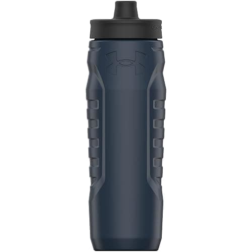 Under Armour Squeeze Water Bottles, 32 oz Water Bottles, Sideline Sports Water Bottle with Quick-Shot Lid, Quick & Easy Hydration, Gym Water Bottles, Squeeze Bottle, 1 32oz Bottle thumbnail 4