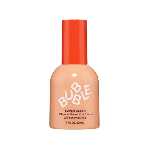 Bubble Skincare Super Clear 2% Salicylic Acid Skin Care Serum - Skin-Soothing Salicylic Acid Serum Enriched with Willow Bark Extract, Colloidal Oatmeal & Antioxidant-Rich Neem Seed Oil (30ml) - Image 1