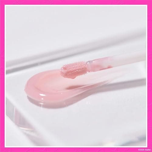 Barbie 7 Piece Plant Based Lip Gloss, Girls Party Favors, First Makeup Set for Girl, Perfect for Parties, Sleepovers, and Birthday Gifts, Ages 3+, by Townley Girl thumbnail 5