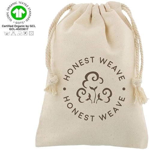 HONEST WEAVE GOTS Certified Organic Cotton Kitchen Hand and Dish Towel Sets - Oversized 20x30 inches, Fully Hemmed, in Designer Colors, 6-Pack, Warm Gray/Taupe Stripe thumbnail 9