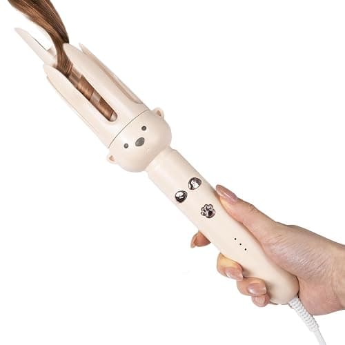 PretiHom Fully automatic lazy curling stick, electric rotary curler, large curling without damaging hair 32mm Comfort Hair Curler - Image 1